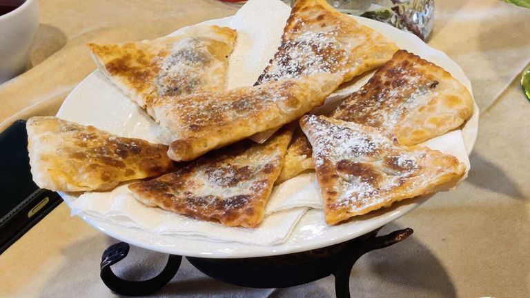 Татарский десерт — пирожки-ляваши