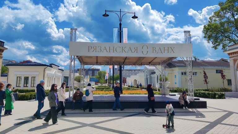 На ВДНХ в Рязани
