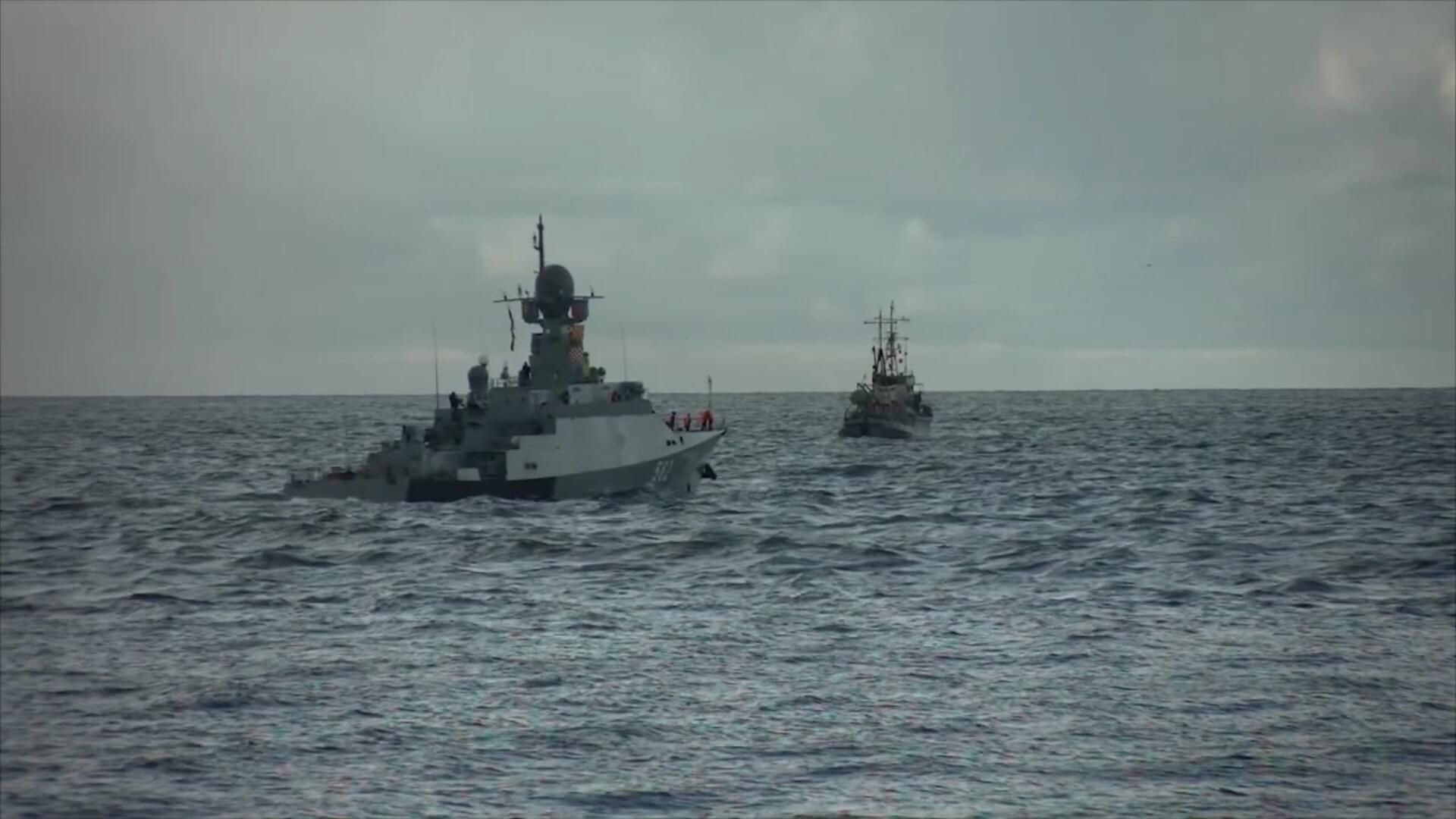 Учения российского флота в Балтийском море - РИА Новости, 1920, 27.05.2025