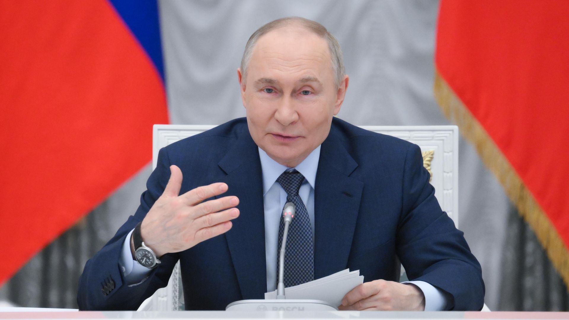 Владимир Путин проводит заседание наблюдательного совета Россия – страна возможностей Владимир Путин проводит заседание наблюдательного совета Россия – страна возможностей - РИА Новости, 1920, 27.05.2025