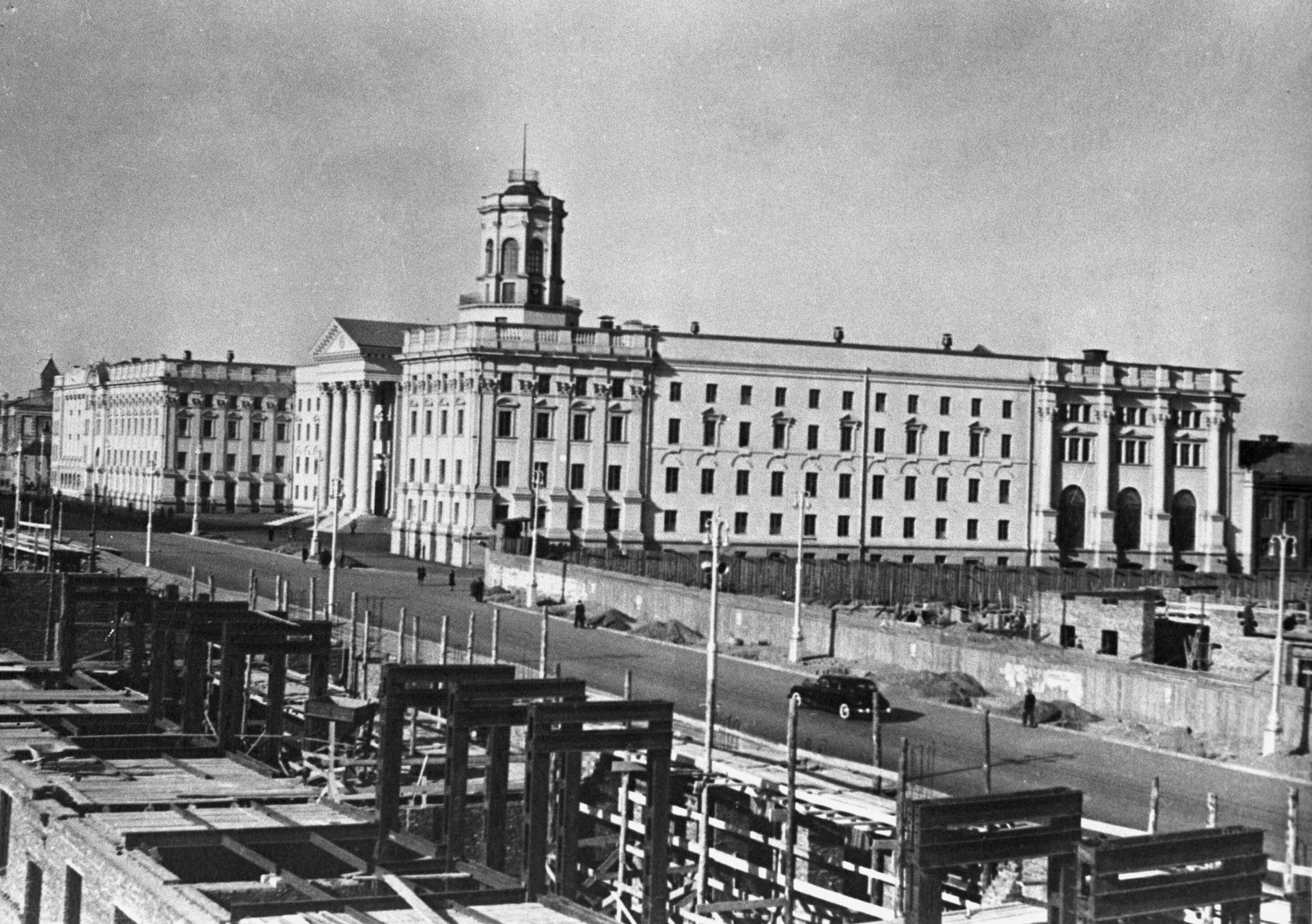 Минск, Белорусская ССР, 1955 год Минск, Белорусская ССР, 1955 год - РИА Новости, 1920, 27.05.2025