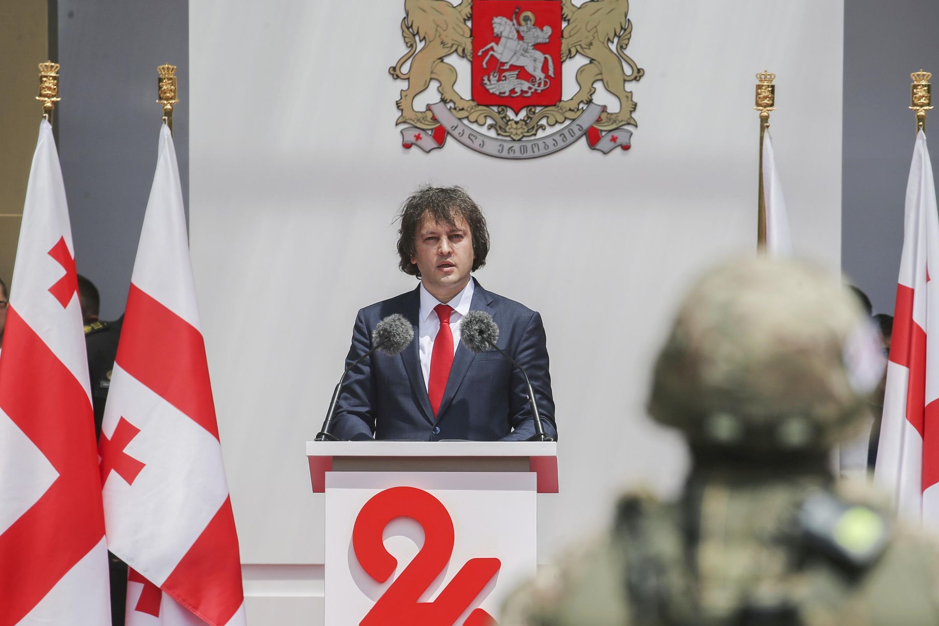 Премьер-министр Грузии Ираклий Кобахидзе Премьер-министр Грузии Ираклий Кобахидзе - РИА Новости, 1920, 20.10.2025