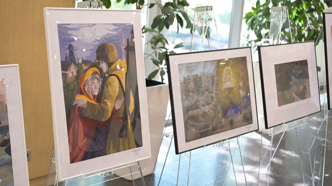 Всероссийская выставка-конкурс детского рисунка 80 лет Великой Победе