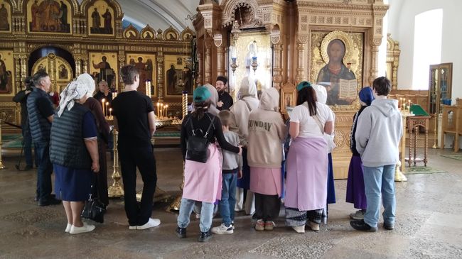 Семьи участников СВО на экскурсии в Валаамском монастыре (проект Валаам. Остров Преображения)