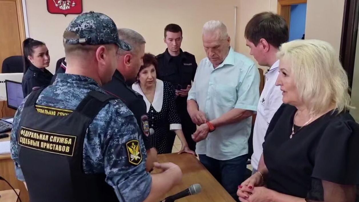 Гендиректор Амурстроя Александр Синьков на заседании суда Гендиректор Амурстроя Александр Синьков на заседании суда - РИА Новости, 1920, 30.05.2025