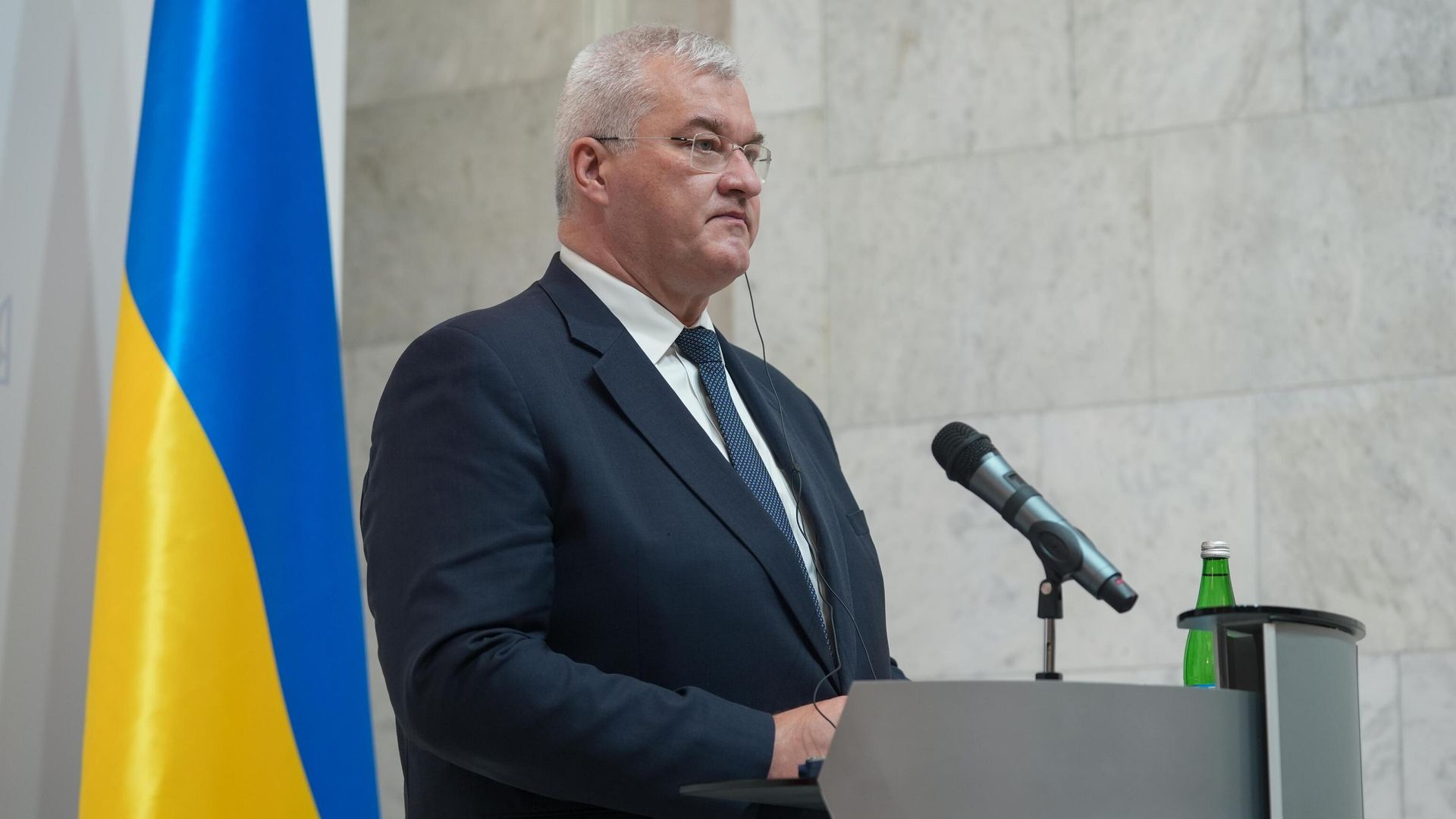 Глава МИД Украины Андрей Сибига во время встречи с министром иностранных дел Турции Хаканом Фиданом. 30 мая 2025 - РИА Новости, 1920, 30.05.2025