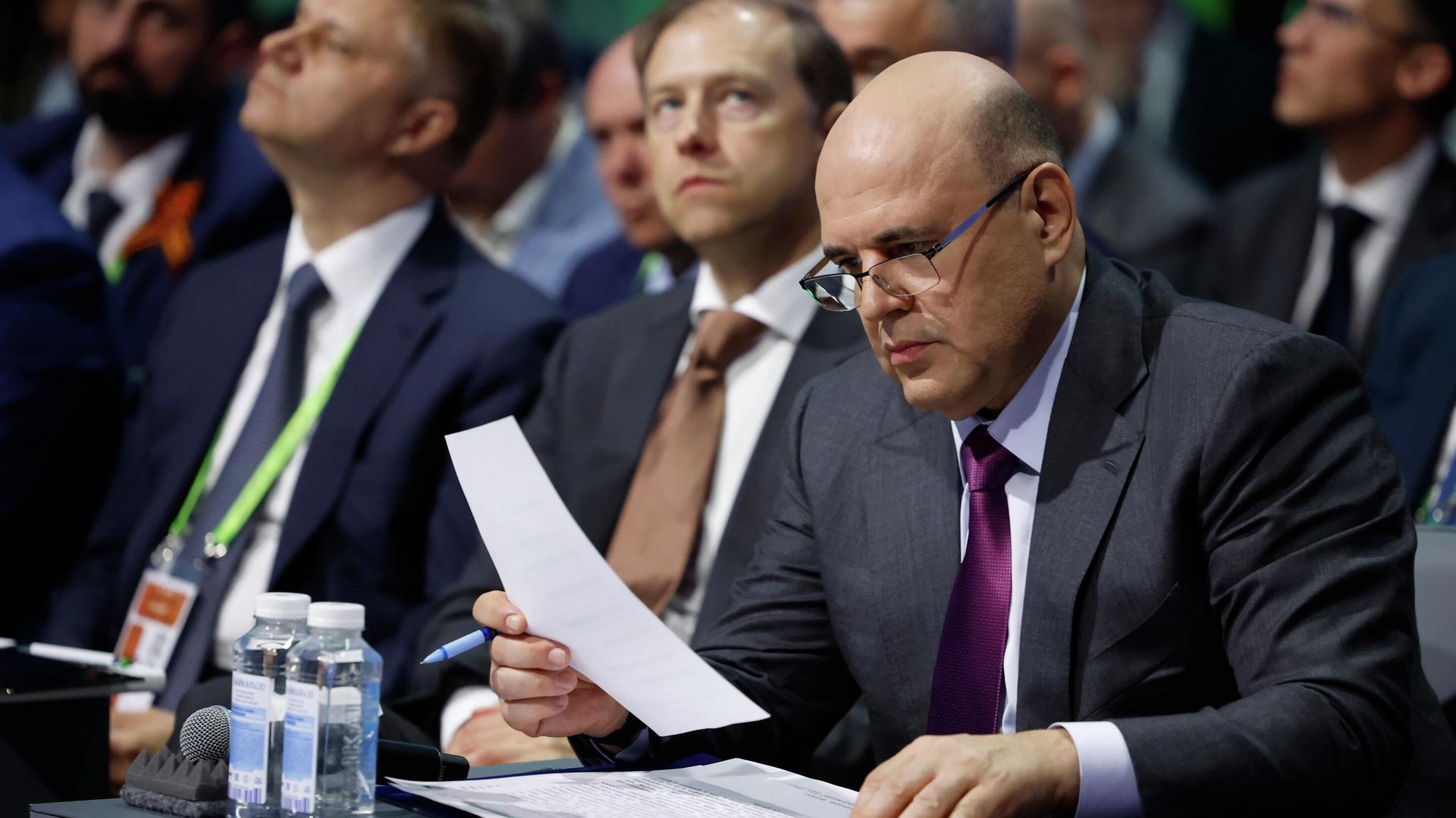 Председатель правительства РФ Михаил Мишустин на пленарной сессии Цифровая независимость промышленной России - РИА Новости, 1920, 03.06.2025
