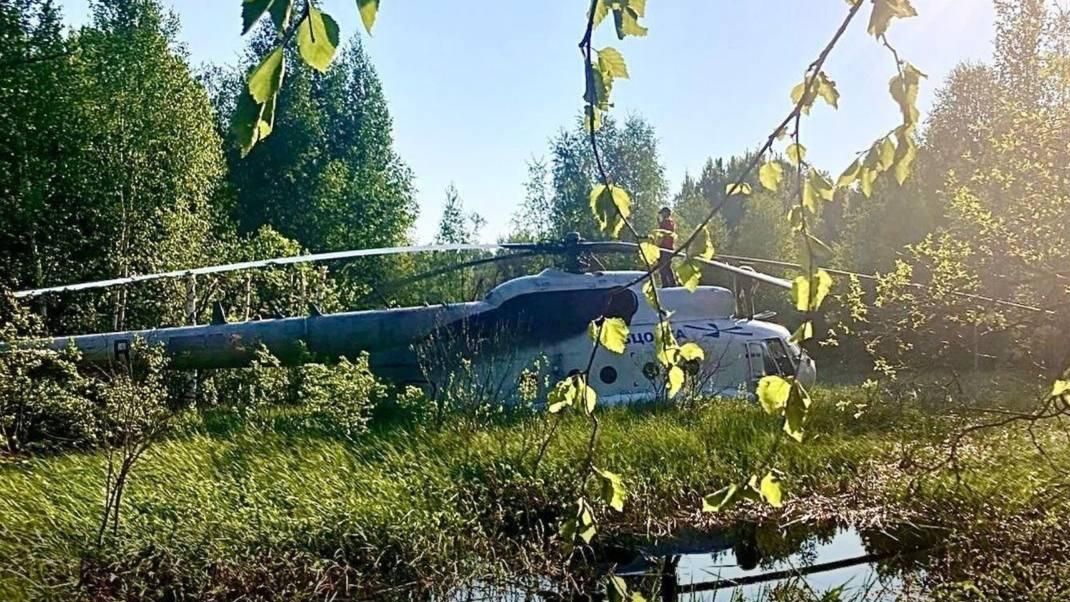 Ми-8 совершил вынужденную посадку в Парабельском районе Томской области Ми-8 совершил вынужденную посадку в Парабельском районе Томской области - РИА Новости, 1920, 04.06.2025