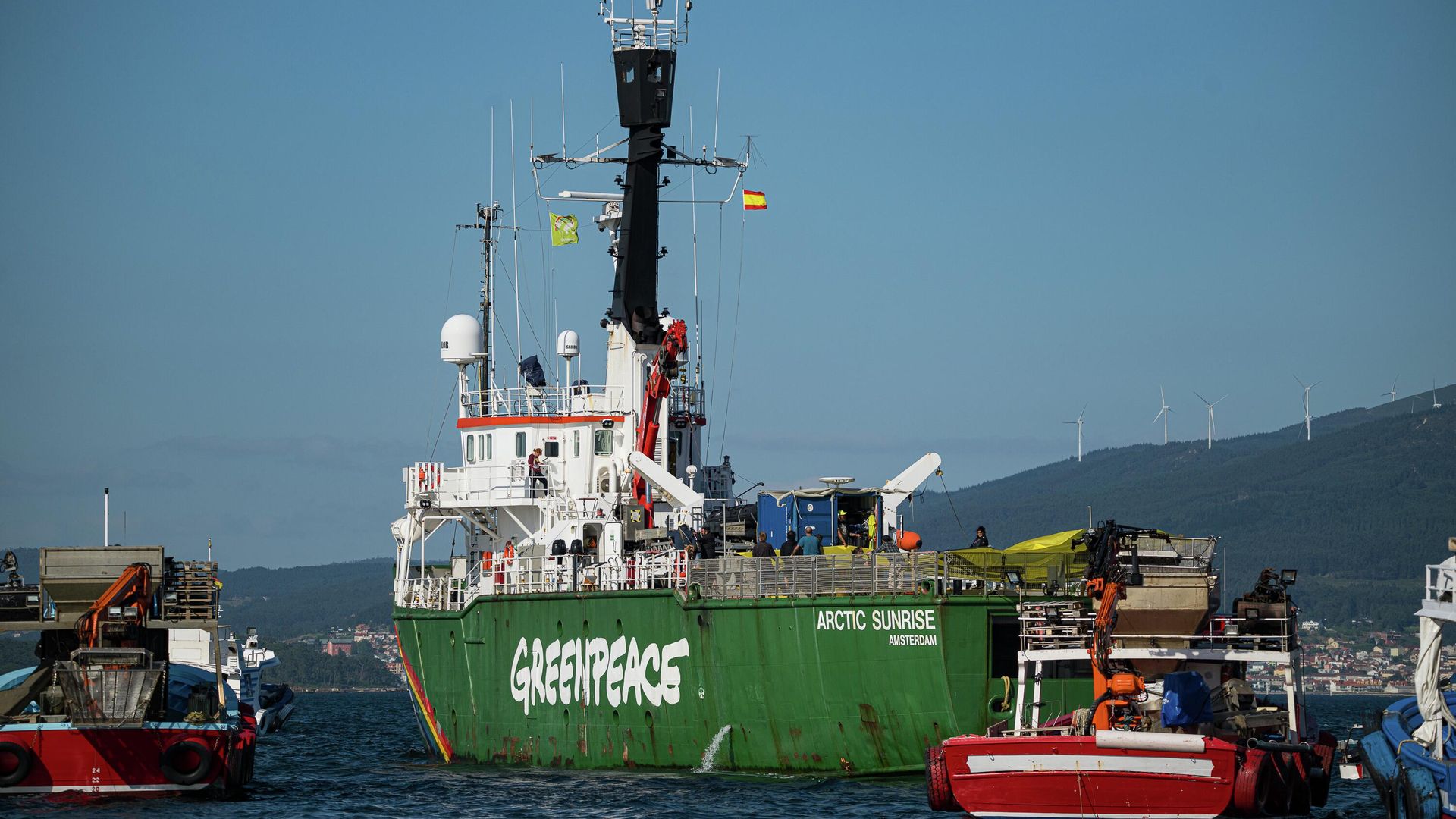Корабль природоохранной организации Greenpeace Корабль природоохранной организации Greenpeace - РИА Новости, 1920, 04.06.2025