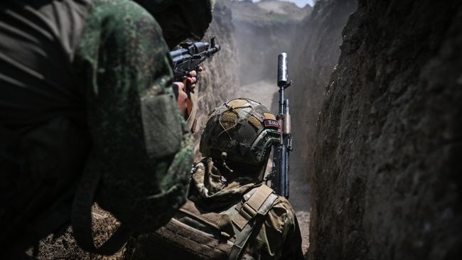 Российский военнослужащий