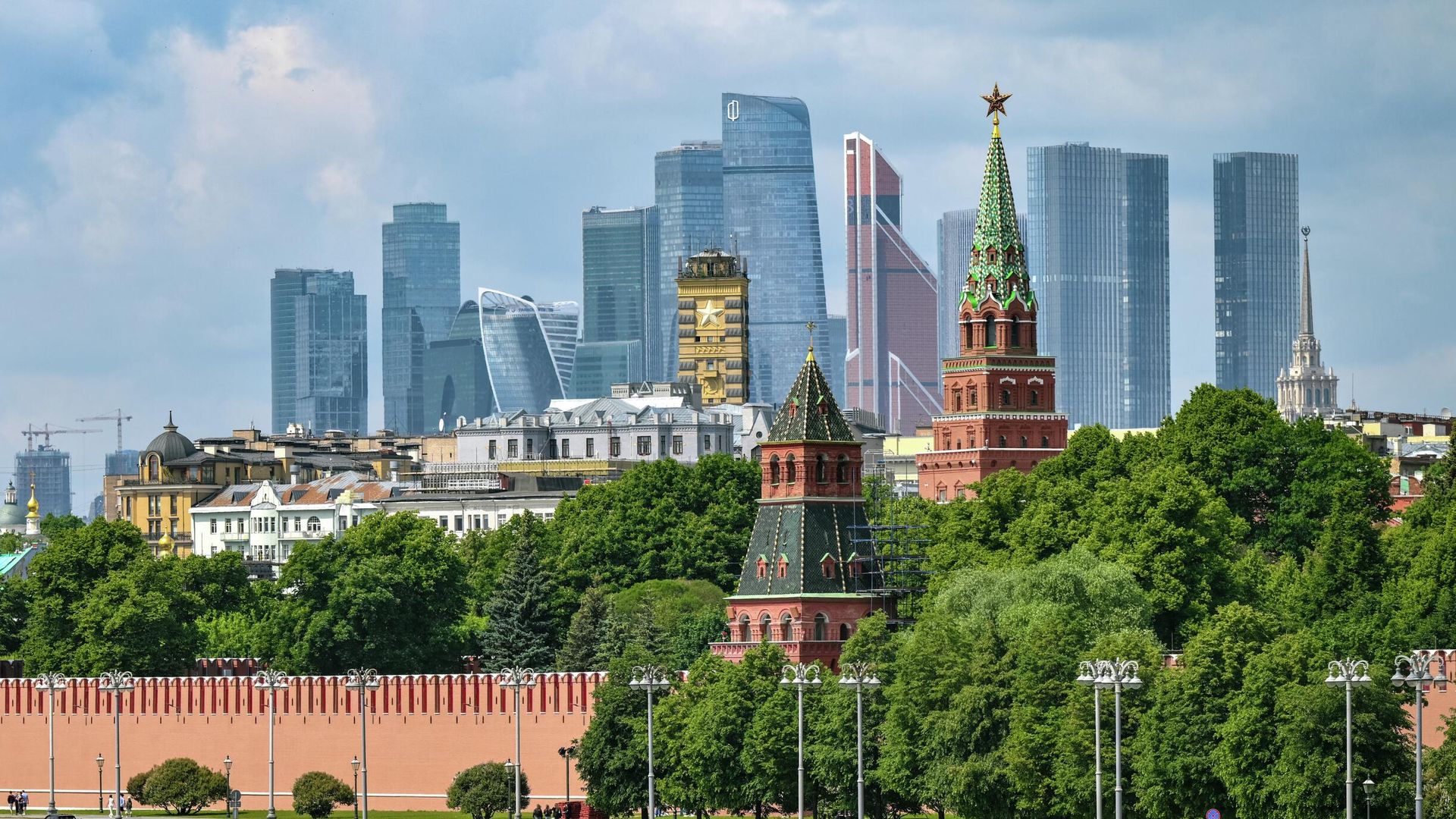 Московский Кремль - РИА Новости, 1920, 18.07.2025