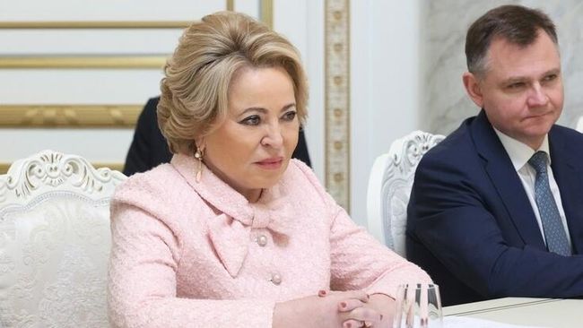 Председатель Совета федерации РФ Валентина Матвиенко