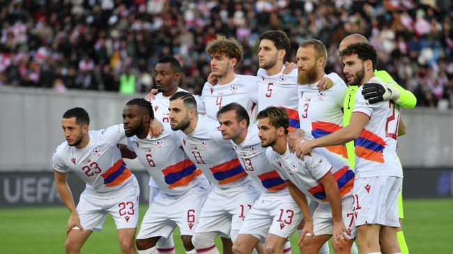 Футболисты сборной Армении