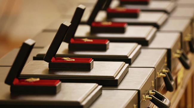 На церемонии вручения Государственных премий Российской Федерации в области науки и технологий