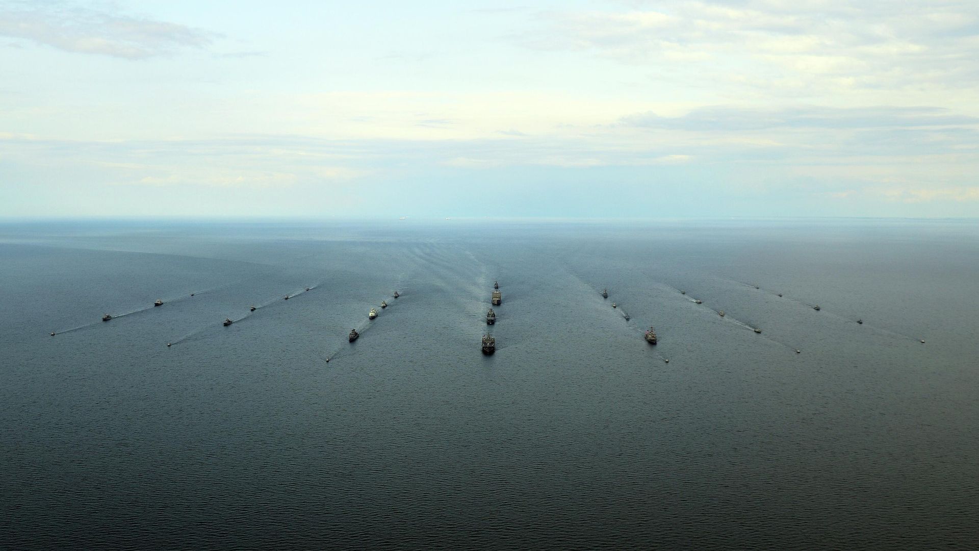 Корабли ВМС США и НАТО в Балтийском море во время учений Baltic Operations 2025 - РИА Новости, 1920, 12.07.2025