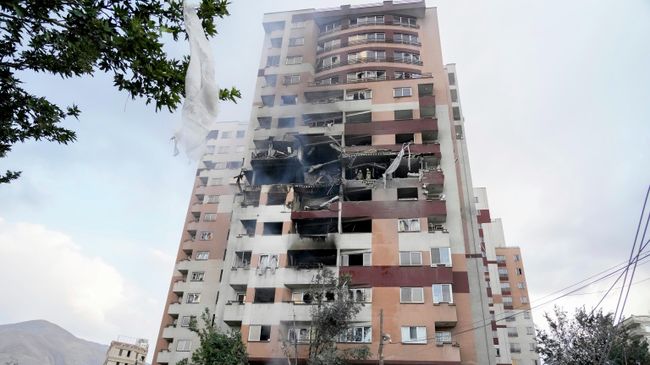 Последствия израильской атаки в Тегеране, Иран