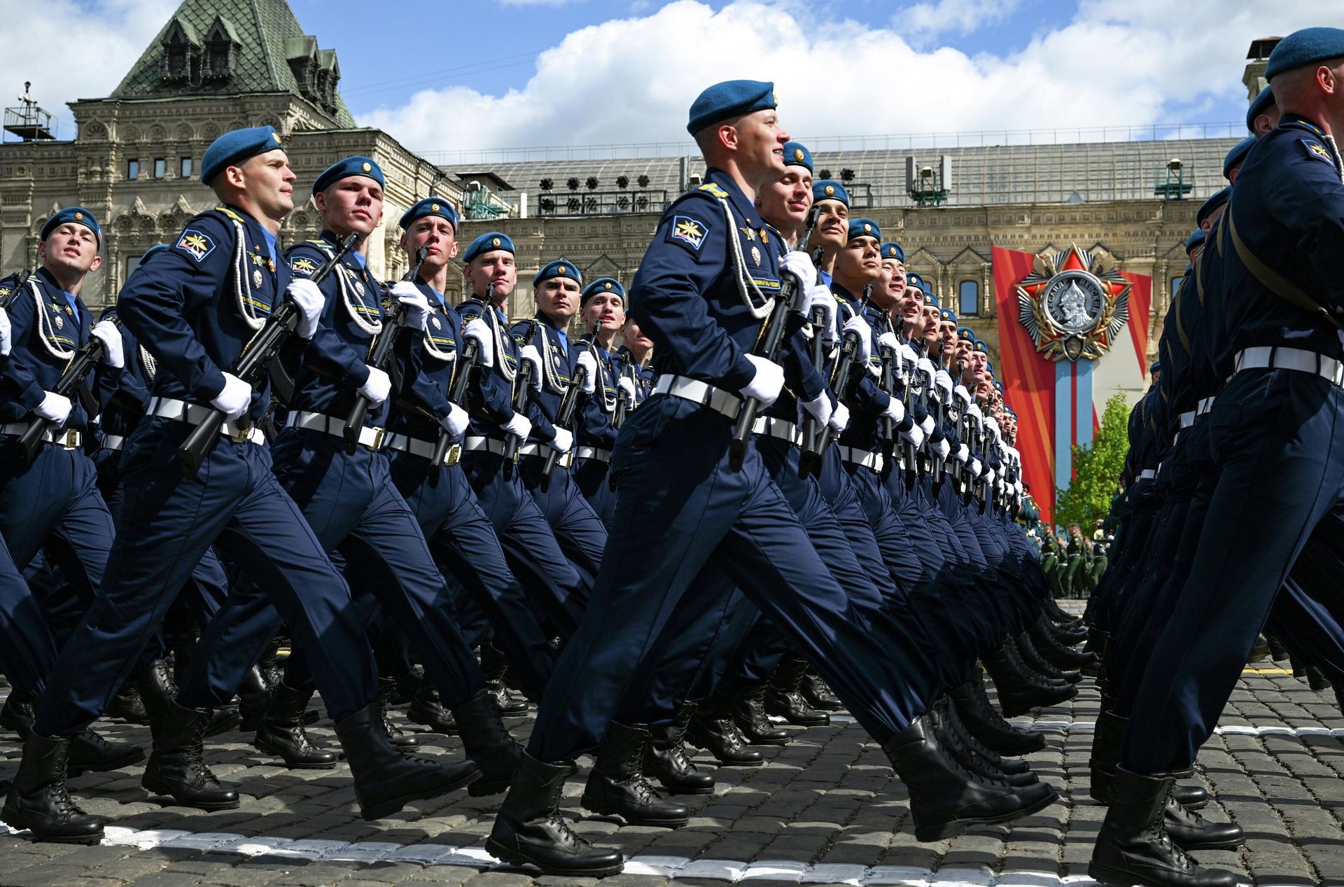 Военный парад, посвященный 80-летию Победы в Великой Отечественной войне в Москве - РИА Новости, 1920, 16.06.2025