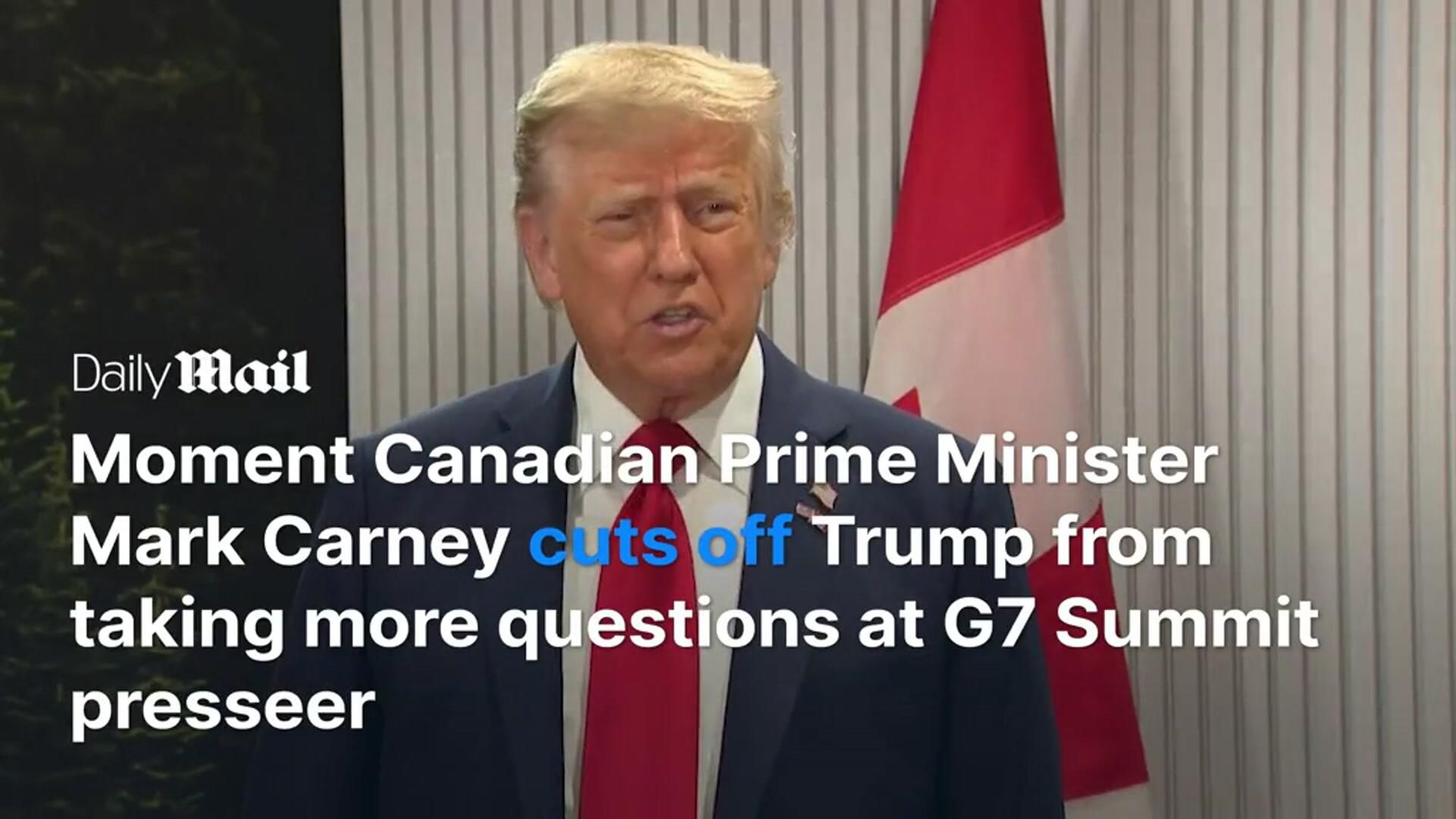 Марк Карни прервал Трампа во время саммита G7 Марк Карни прервал Трампа во время саммита G7 - РИА Новости, 1920, 17.06.2025