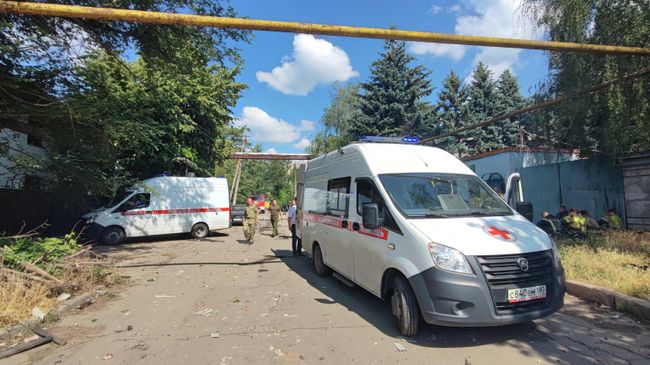Машины скорой помощи в Донецке