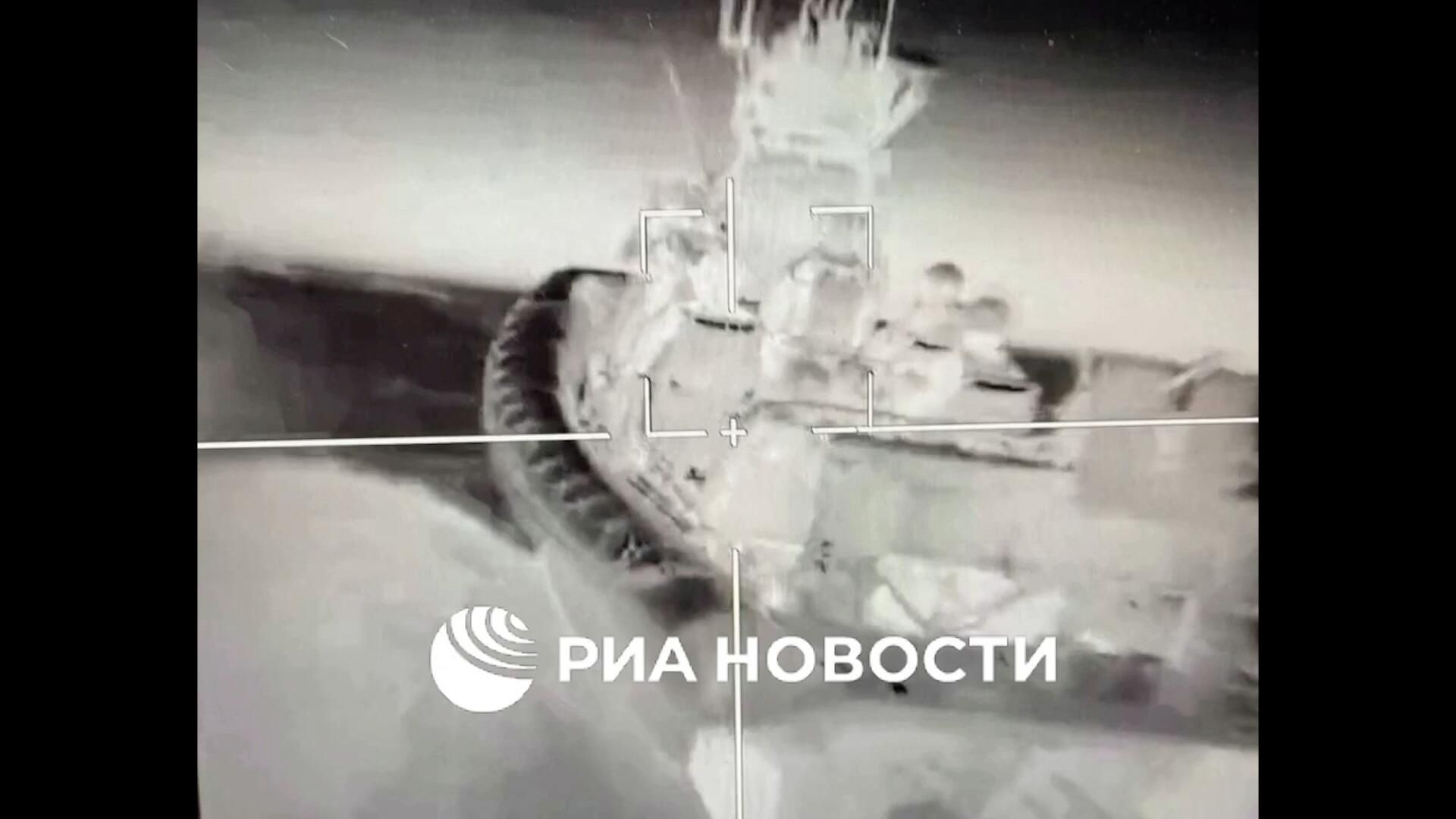 Попытка высадки на Тендровской косе в Херсонской области боевиками киевского режима Попытка высадки на Тендровской косе в Херсонской области боевиками киевского режима - РИА Новости, 1920, 17.06.2025