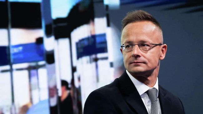 Глава МИД Венгрии Петер Сийярто