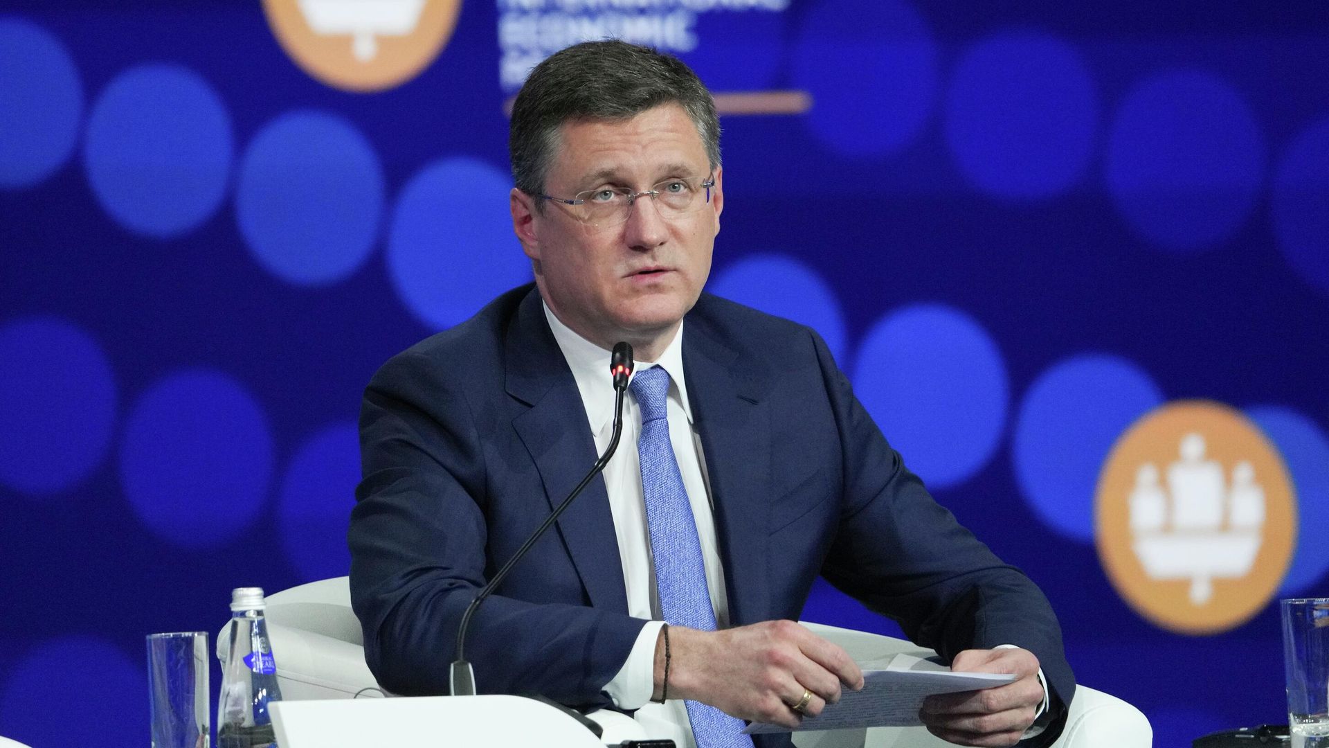 Заместитель председателя правительства РФ Александр Новак на ПМЭФ-2025 Заместитель председателя правительства РФ Александр Новак на ПМЭФ-2025 - РИА Новости, 1920, 20.06.2025