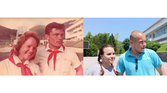 Вожатые из дружины детского лагеря Солнечный, 1960 год / Вожатые лагеря Звездный