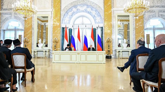 Путин и президент Индонезии приняли декларацию о стратегическом партнерстве