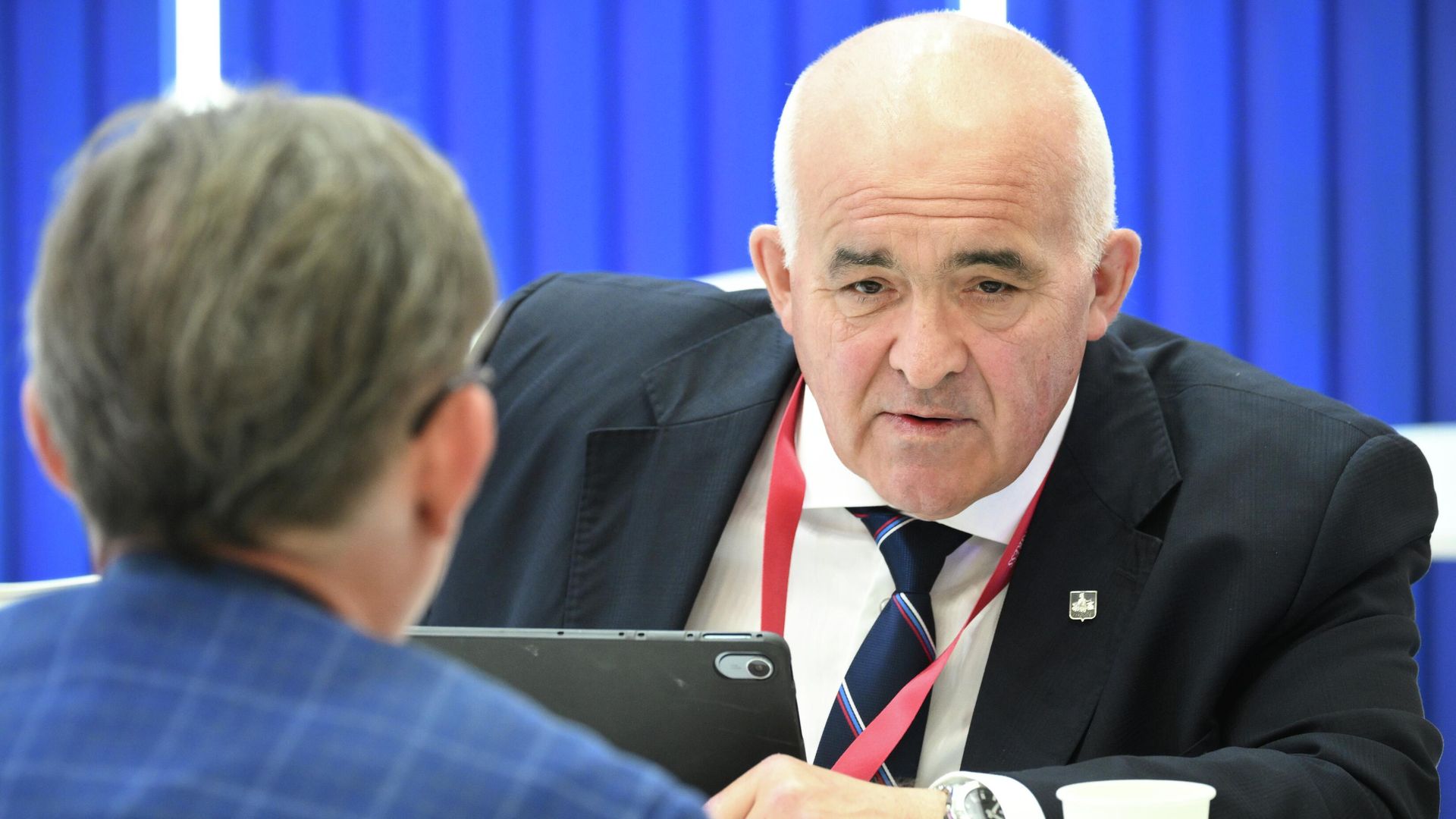 Губернатор Костромской области Сергей Ситников на ПМЭФ-2025 - РИА Новости, 1920, 25.06.2025