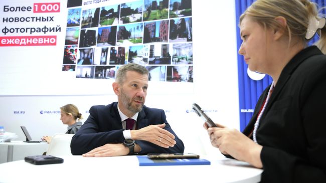 Владислав Кузнецов на ПМЭФ-2025