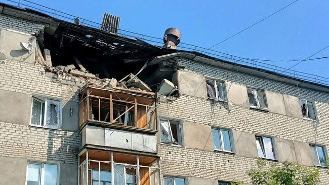 Последствия взрыва бытового газа в Серове, Свердловская область