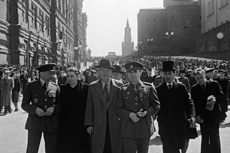 Красная площадь 24 июня 1945 года Красная площадь 24 июня 1945 года