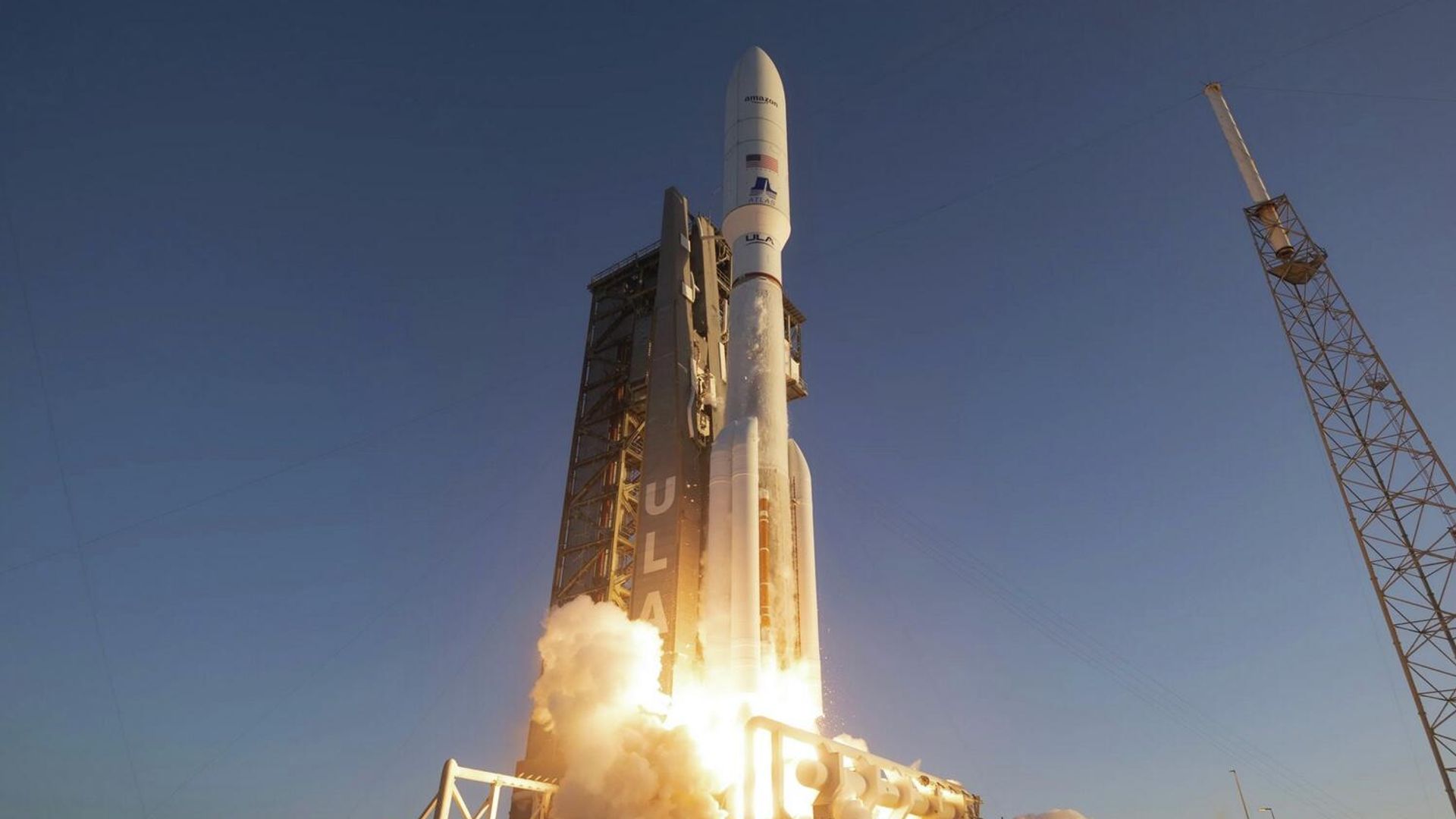 Старт ракеты Atlas V с миссией Amazon Kuiper 2 космодрома на мысе Канаверал, США Старт ракеты Atlas V с миссией Amazon Kuiper 2 космодрома на мысе Канаверал, США - РИА Новости, 1920, 23.06.2025
