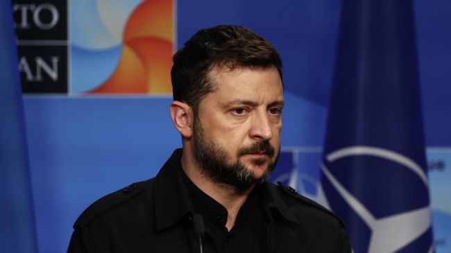 Владимир Зеленский на саммите НАТО в Гааге
