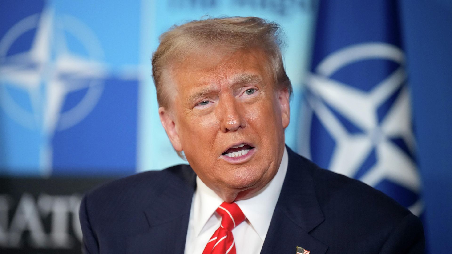 Президент США Дональд Трамп на саммите НАТО в Гааге Президент США Дональд Трамп на саммите НАТО в Гааге - РИА Новости, 1920, 25.06.2025