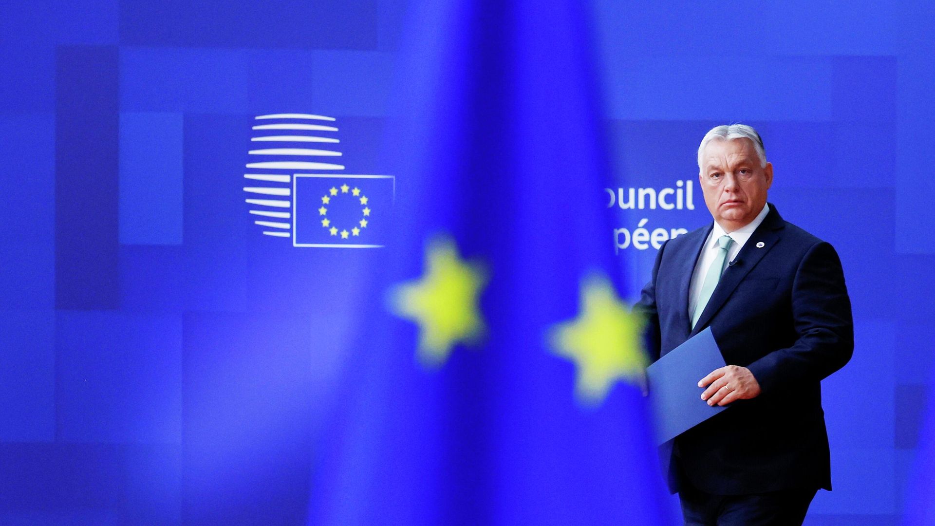 Премьер-министр Венгрии Виктор Орбан на саммите ЕС в Брюсселе - РИА Новости, 1920, 22.01.2026