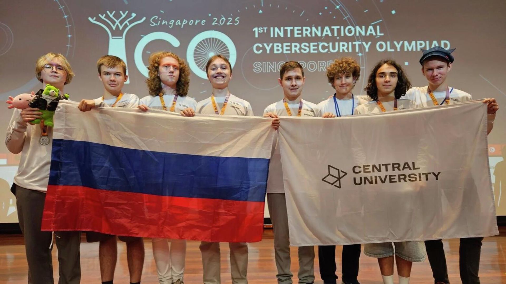 Сборная России на Международной олимпиаде по кибербезопасности - РИА Новости, 1920, 26.06.2025