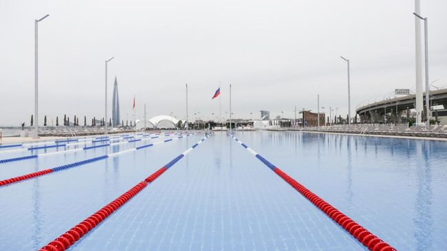 Сесезонный комплекс Бассейн у Флагштока в Санкт-Петербурге