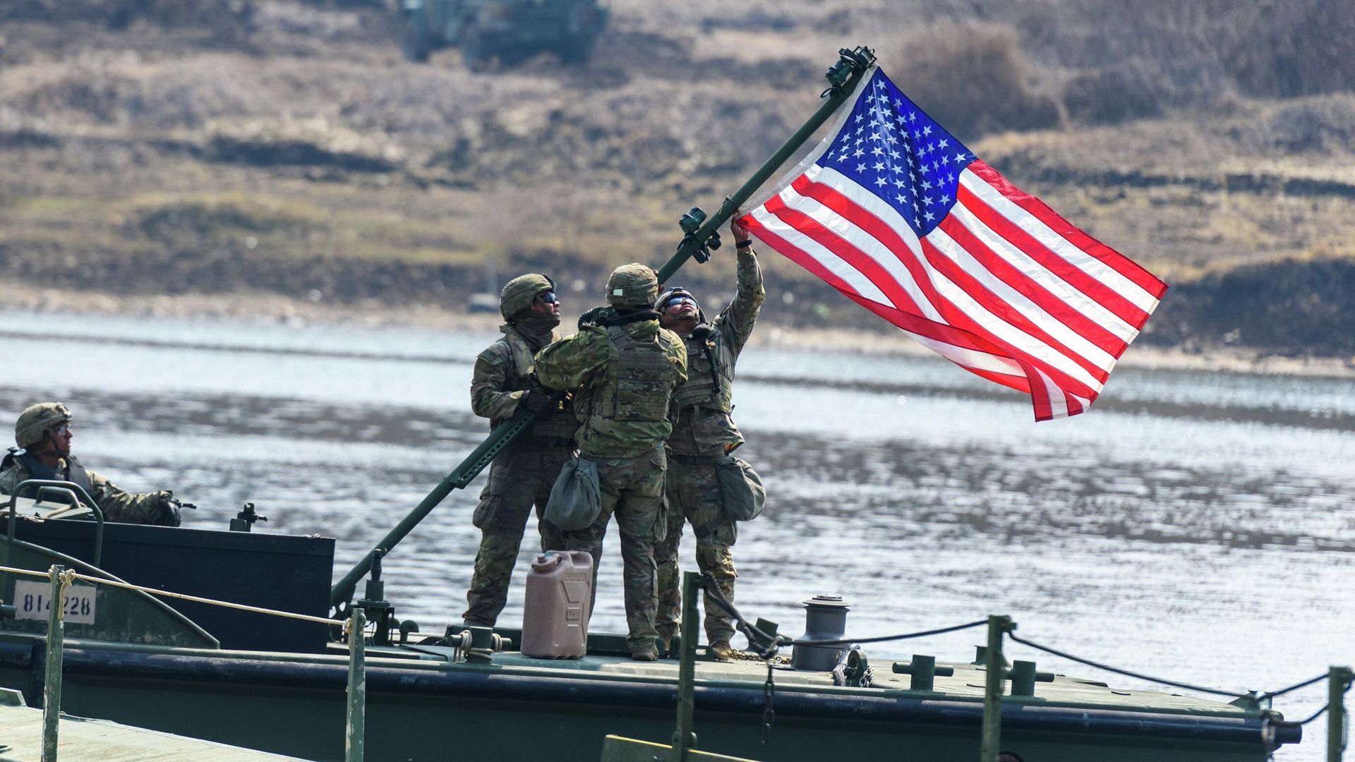 Американские военные во время учений Американские военные во время учений - РИА Новости, 1920, 30.06.2025
