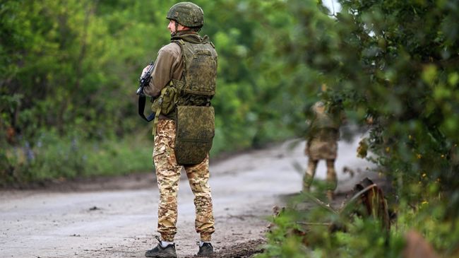 Российские военнослужащие