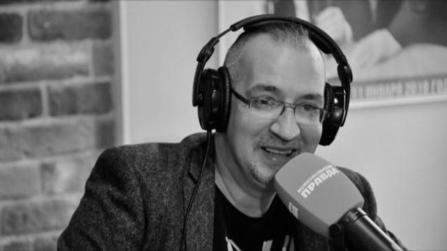 Ведущий радио Комсомольская правда Михаил Антонов