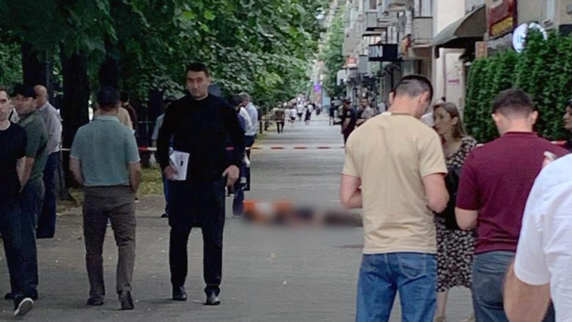 Обстановка на месте нападения на сотрудников ДПС в Нальчике, Кабардино-Балкария - РИА Новости, 1920, 24.11.2025