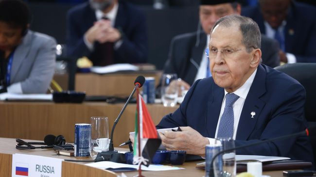 Министр иностранных дел РФ Сергей Лавров