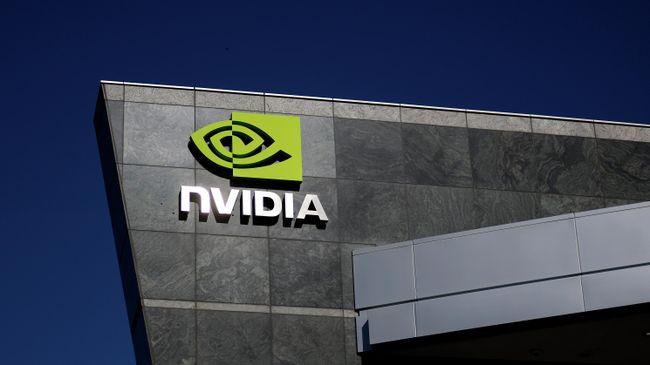 Штаб-квартира компании Nvidia в Санта-Кларе, Калифорния, США