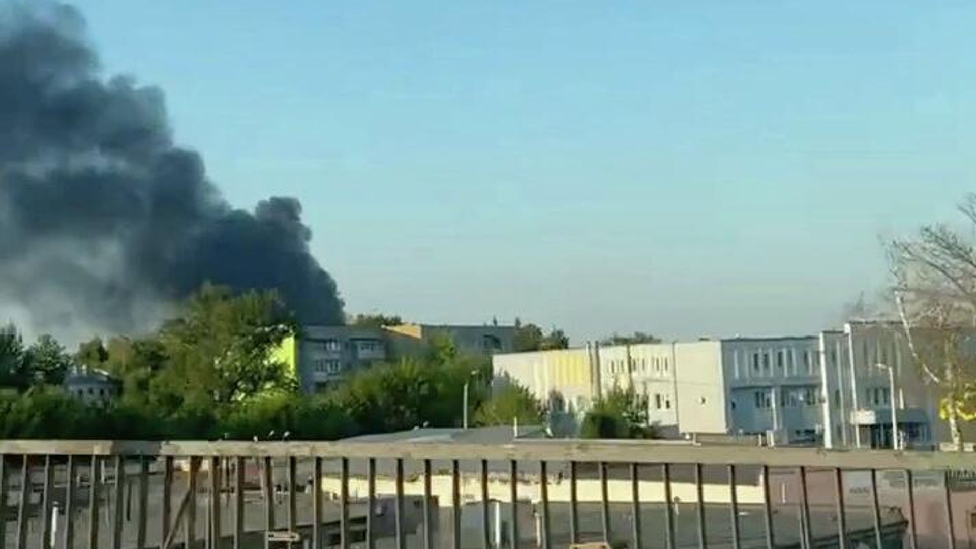 Возгорание трансформатора на Пензенской ТЭЦ-1 Возгорание трансформатора на Пензенской ТЭЦ-1 - РИА Новости, 1920, 10.07.2025