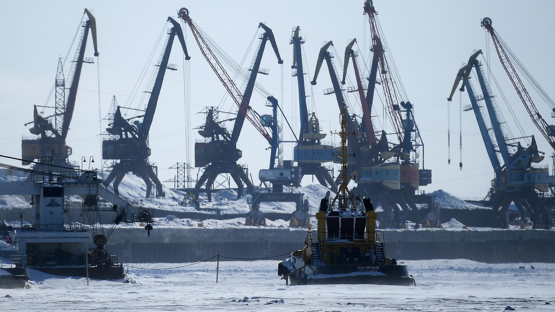 Морской порт Дудинка Морской порт Дудинка - РИА Новости, 1920, 25.04.2026