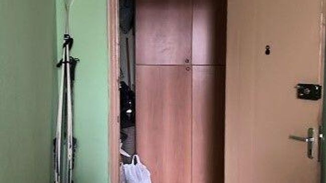 Незаконная перегородка в подъезде дома в московском районе Выхино-Жулебино