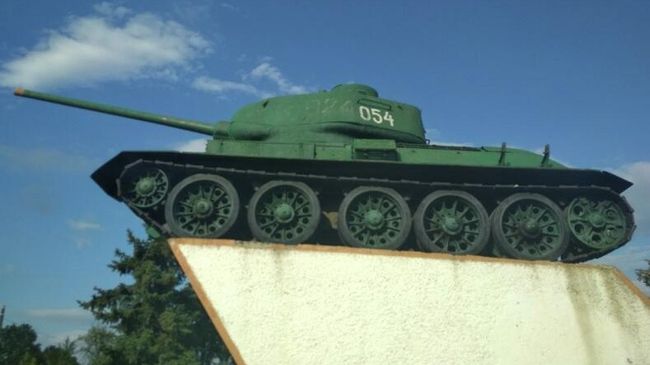 Танк Т-34 в Кагуле