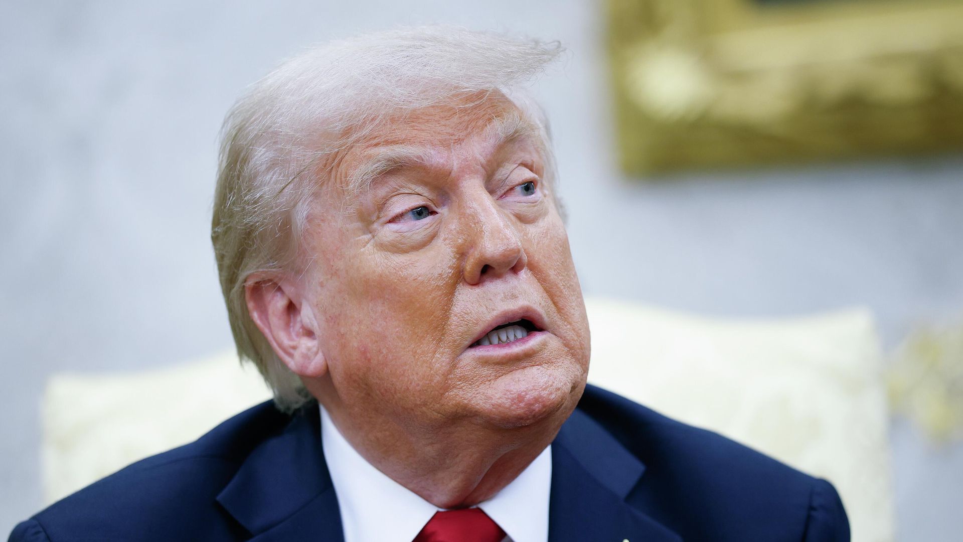Дональд Трамп во время встречи с Марком Рютте в Вашингтоне Дональд Трамп во время встречи с Марком Рютте в Вашингтоне - РИА Новости, 1920, 15.07.2025