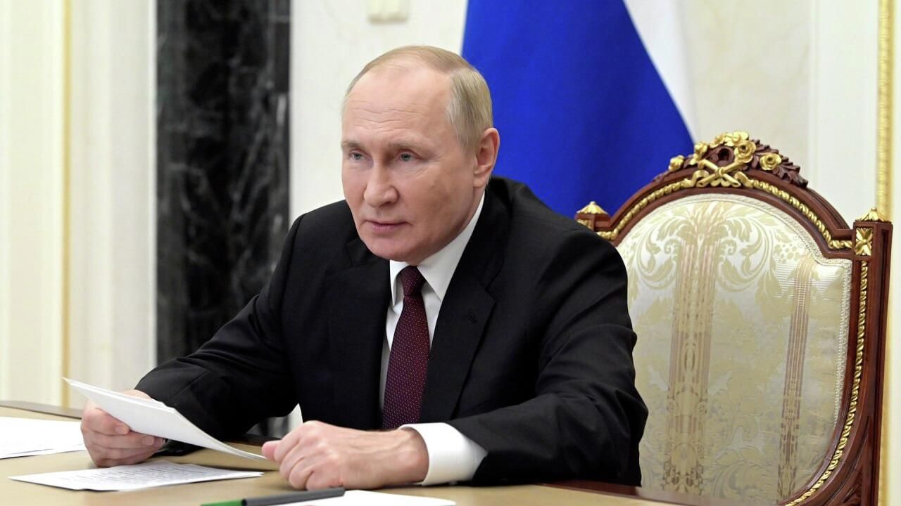 Путин на встрече с главой РАН Красниковым  - РИА Новости, 1920, 15.07.2025